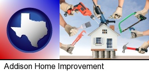 home improvement concepts and tools in Addison, TX