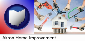 home improvement concepts and tools in Akron, OH