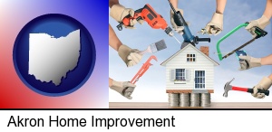 Akron, Ohio - home improvement concepts and tools