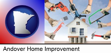 home improvement concepts and tools in Andover, MN
