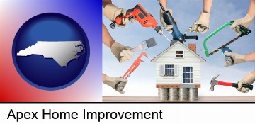 home improvement concepts and tools in Apex, NC