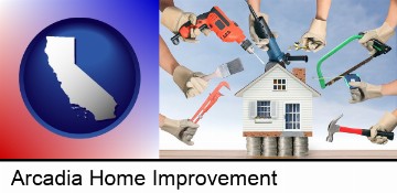 home improvement concepts and tools in Arcadia, CA