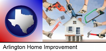 home improvement concepts and tools in Arlington, TX