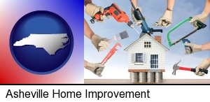 Asheville, North Carolina - home improvement concepts and tools