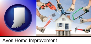 home improvement concepts and tools in Avon, IN