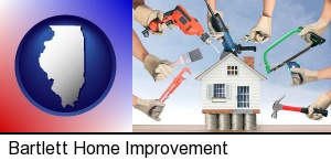 home improvement concepts and tools in Bartlett, IL