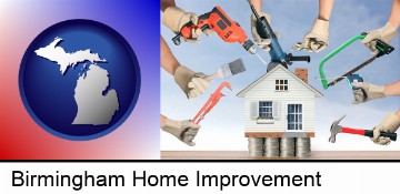 home improvement concepts and tools in Birmingham, MI