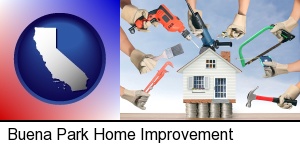home improvement concepts and tools in Buena Park, CA