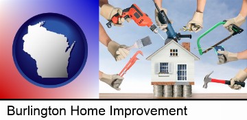 home improvement concepts and tools in Burlington, WI