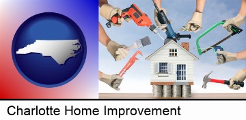 home improvement concepts and tools in Charlotte, NC