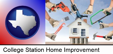 home improvement concepts and tools in College Station, TX