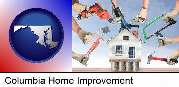 home improvement concepts and tools in Columbia, MD