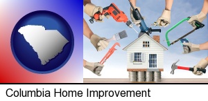 Columbia, South Carolina - home improvement concepts and tools