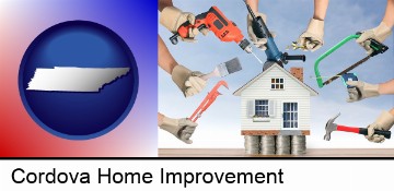 home improvement concepts and tools in Cordova, TN