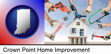 home improvement concepts and tools in Crown Point, IN