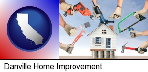 home improvement concepts and tools in Danville, CA