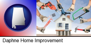 home improvement concepts and tools in Daphne, AL
