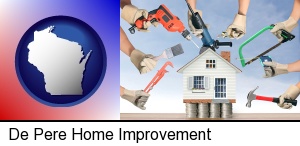 De Pere, Wisconsin - home improvement concepts and tools