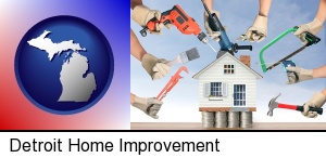 Detroit, Michigan - home improvement concepts and tools