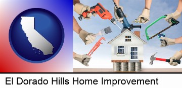 home improvement concepts and tools in El Dorado Hills, CA