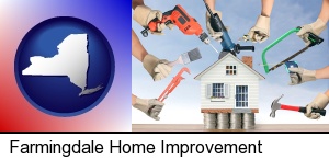 Farmingdale, New York - home improvement concepts and tools