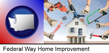 home improvement concepts and tools in Federal Way, WA