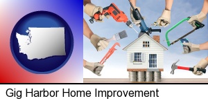 home improvement concepts and tools in Gig Harbor, WA