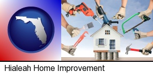Hialeah, Florida - home improvement concepts and tools