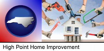 home improvement concepts and tools in High Point, NC