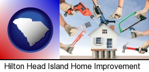 Hilton Head Island, South Carolina - home improvement concepts and tools