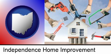 home improvement concepts and tools in Independence, OH
