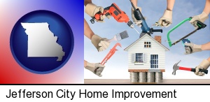 Jefferson City, Missouri - home improvement concepts and tools
