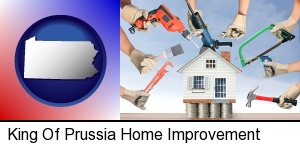 home improvement concepts and tools in King Of Prussia, PA