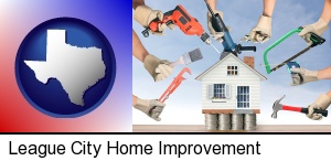 League City, Texas - home improvement concepts and tools