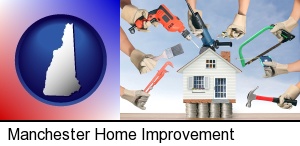 Manchester, New Hampshire - home improvement concepts and tools