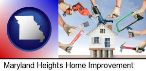 Maryland Heights, Missouri - home improvement concepts and tools