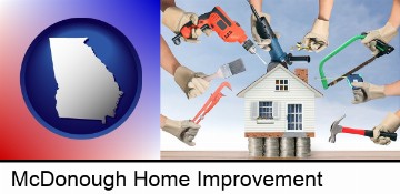 home improvement concepts and tools in McDonough, GA