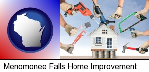 Menomonee Falls, Wisconsin - home improvement concepts and tools