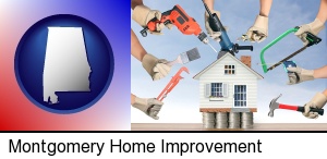 Montgomery, Alabama - home improvement concepts and tools