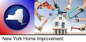 New York, New York - home improvement concepts and tools