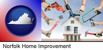 home improvement concepts and tools in Norfolk, VA