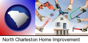 North Charleston, South Carolina - home improvement concepts and tools