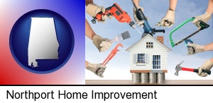 home improvement concepts and tools in Northport, AL