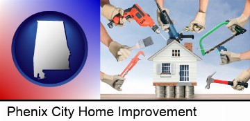 home improvement concepts and tools in Phenix City, AL
