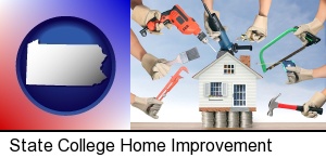 State College, Pennsylvania - home improvement concepts and tools