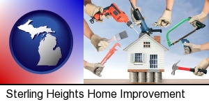 Sterling Heights, Michigan - home improvement concepts and tools