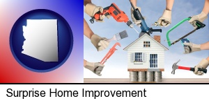 home improvement concepts and tools in Surprise, AZ