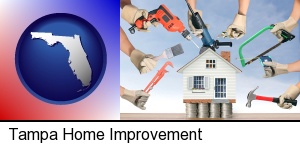Tampa, Florida - home improvement concepts and tools