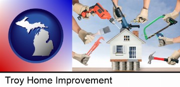 home improvement concepts and tools in Troy, MI