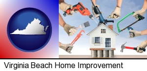 Virginia Beach, Virginia - home improvement concepts and tools